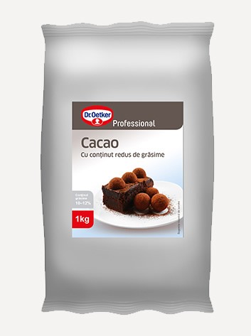 Cacao cu conţinut redus de grăsime 