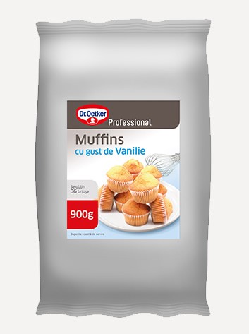 Mix pentru brioșe cu gust de vanilie 