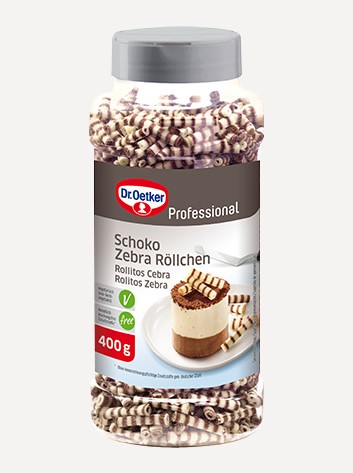 Rulouri zebră de ciocolată 
