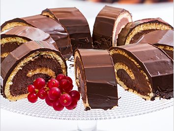 Ruladă cu cremă de cacao și rom data-toggle=