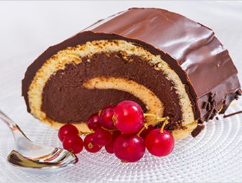 Ruladă cu cremă de cacao și rom data-toggle=